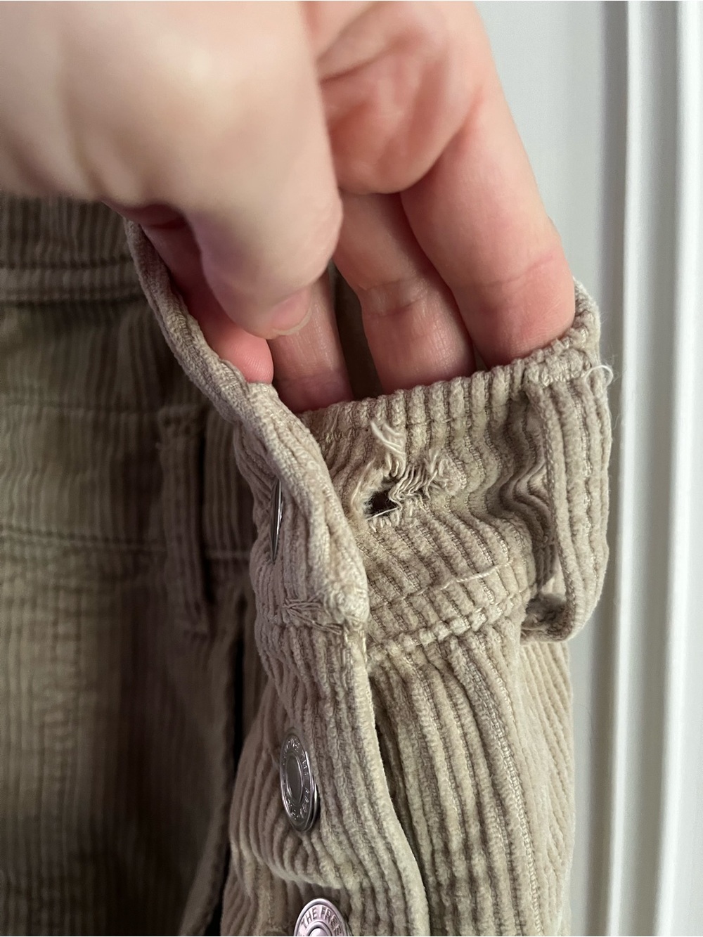 Free People Tan Corduroy Overalls - Picture 5 of 5
